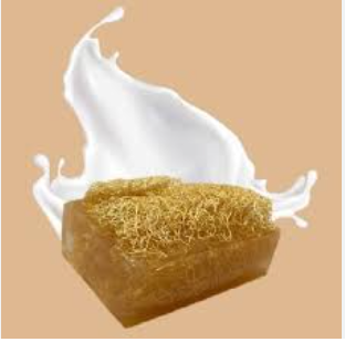 DOĞAL EL YAPIMI KEÇİSÜTLÜ LİFLİ SABUN