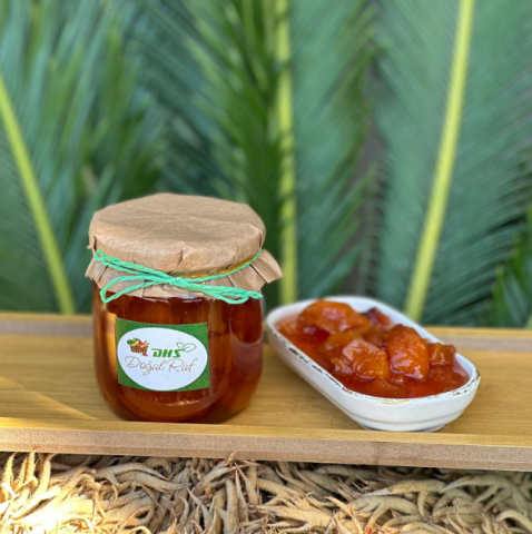 Doğal Ev Yapımı Şeftali Reçeli
