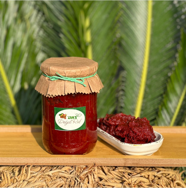 Ev Yapımı, Gün Kurusu Doğal Acı Biber Salçası