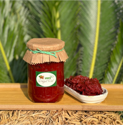 Ev Yapımı, Gün Kurusu Doğal Acı Biber Salçası